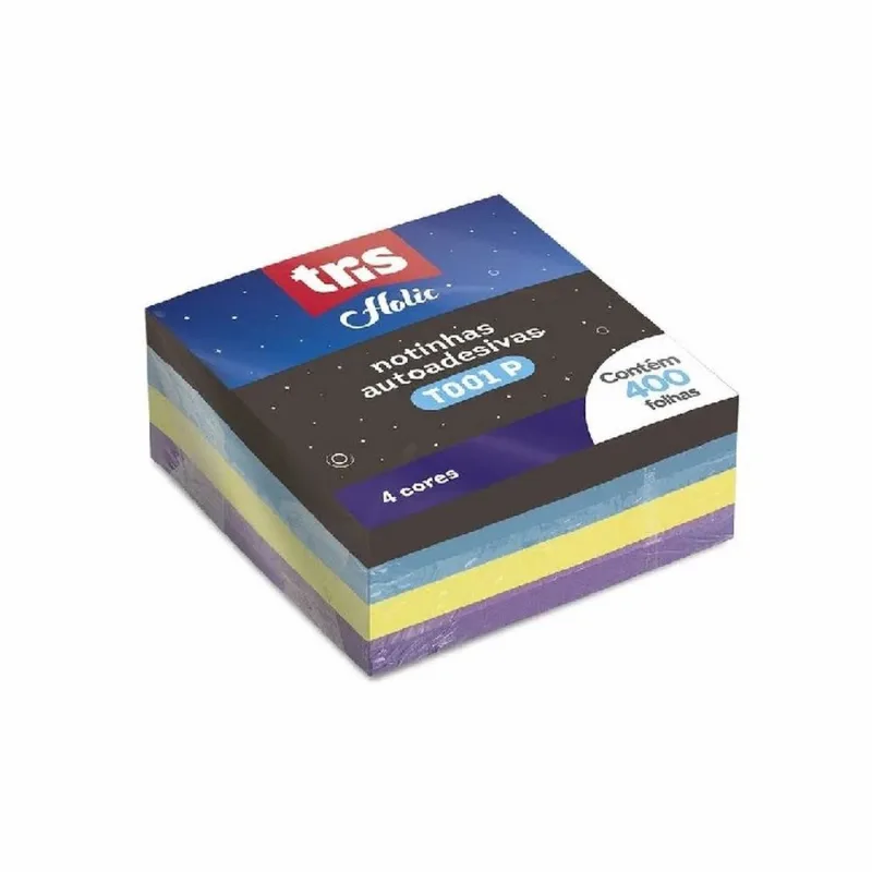 Bloco Nota Auto Holic T001 Cosmos 400 Folhas 612294 - Tris