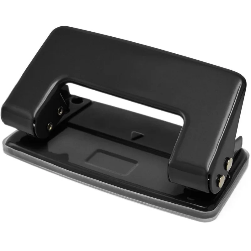 Perfurador De Papel Bazze B6210 P/10f 2furos Preto