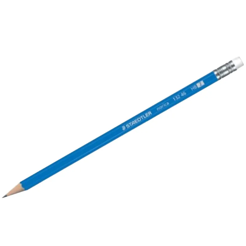 Lápis Preto HB Norica com borracha c/4 un. - Staedtler