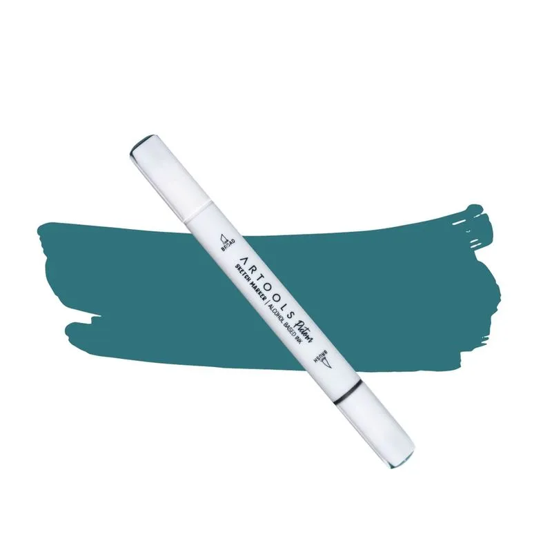 Marcador Pictom Artools Tons de Azul Vert Fonce B754 - 689685