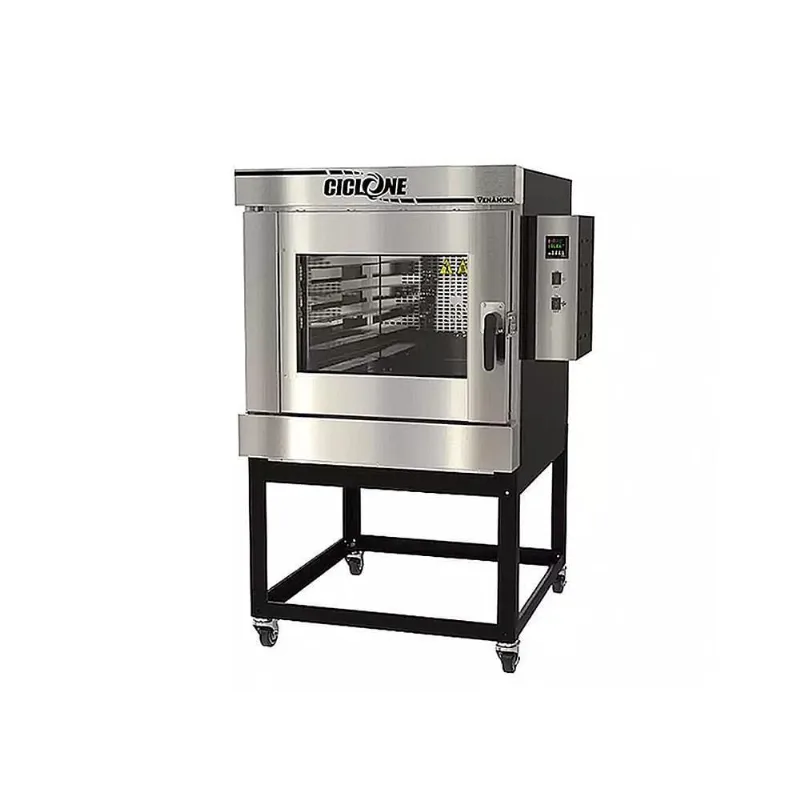 Forno Turbo Elétrico Venâncio Elétrica FTCE5 Aço Carbono Inox 5 Esteiras 380V