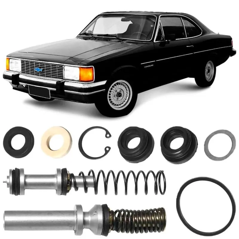 Kit Reparo Cilindro Mestre Freio Duplo Opala 81 a 89 TRW