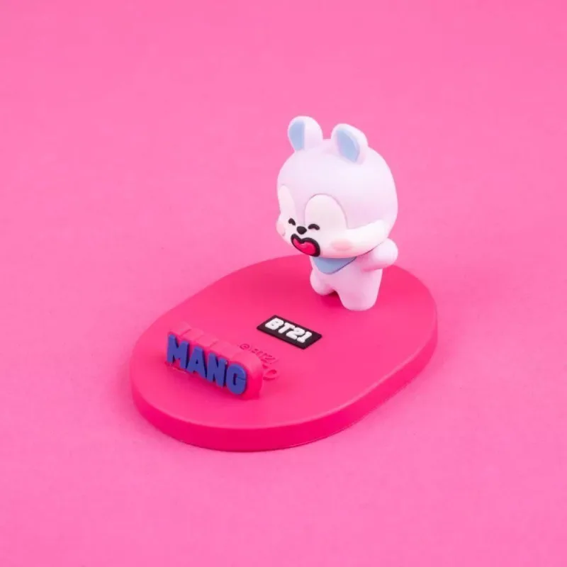 Suporte de Telefone Miniso Brasil Mesa PVC Bivolt Rosa