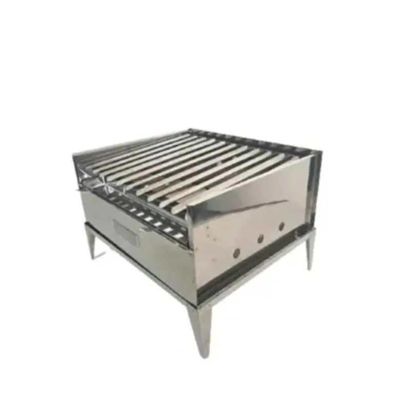 Churrasqueira Caiaqueiro Port�til Inox - Parrilla