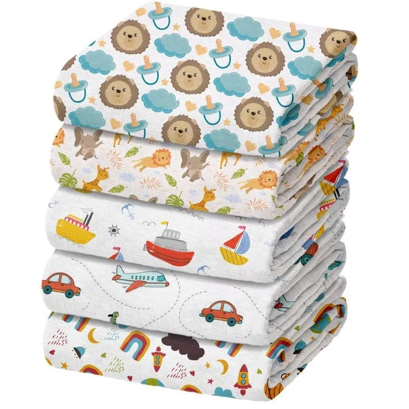 Pacote 20 Fraldas De Pano Luxo Minasrey 70x70 - Masculino