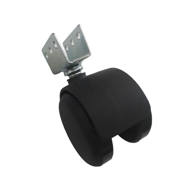 Rodizio Para Móveis Roda De Nylon Canal U 19 Mm S90 U Mf