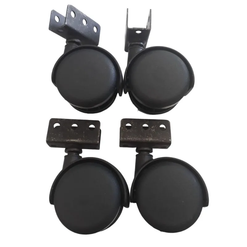 Rodizio Para Móveis Roda De Nylon Canal U 16 Mm Kit S90 U Mf