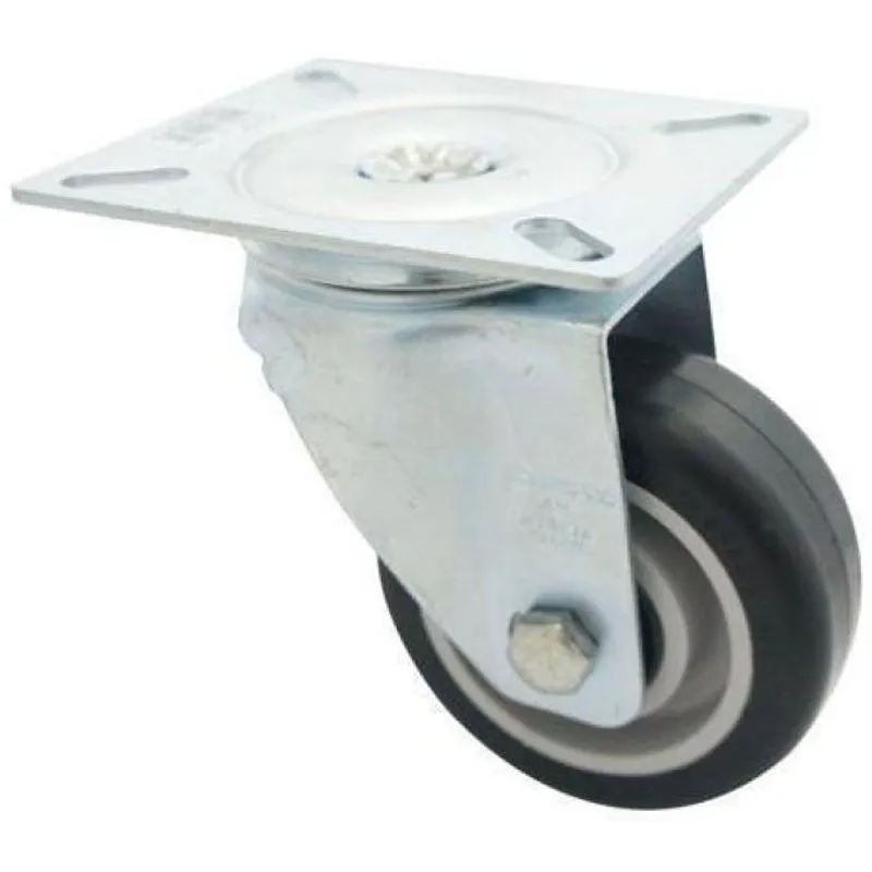 Rodizio Giratório Para Móveis Roda Pvc Gl 414 Bpn Até 100 Kg