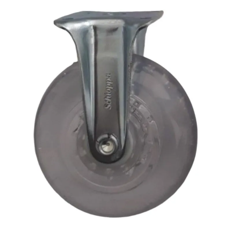 Rodizio Fixo Para Móveis Roda Gel Flap 310 Mf Até 50 Kgs