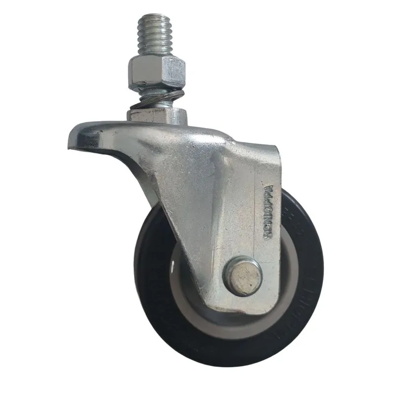 Rodizio Fixo Para Carrinhos E Móveis Roda Pvc Flae 210 Bp Mf