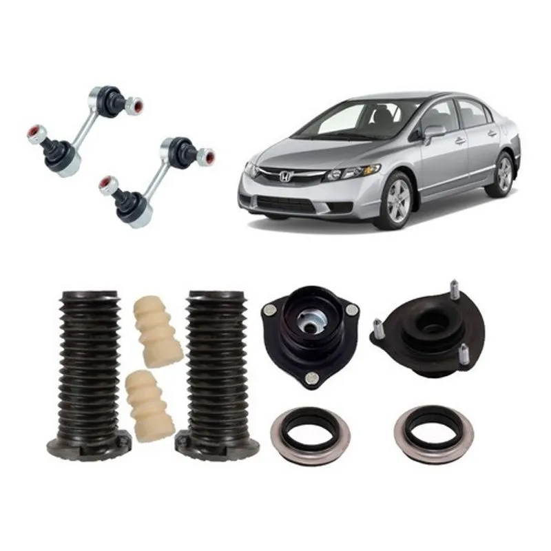 Par Kit Da Suspensão Dianteira New Civic 2006 2007 2008 2009