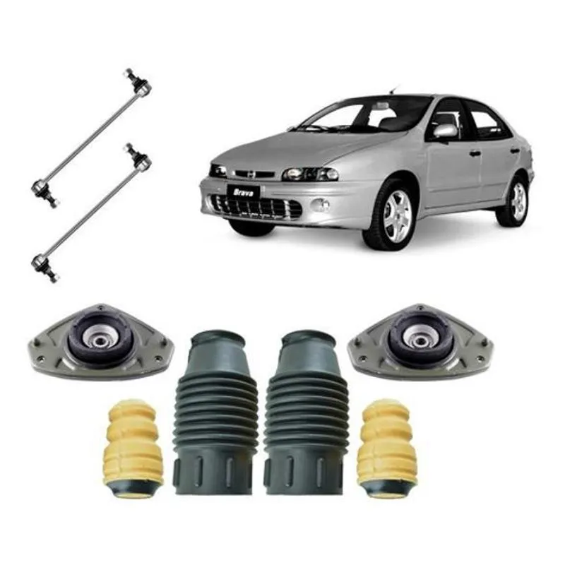 Par Coxim Batente Bieleta Dianteira Brava 2000 2001 2002 03