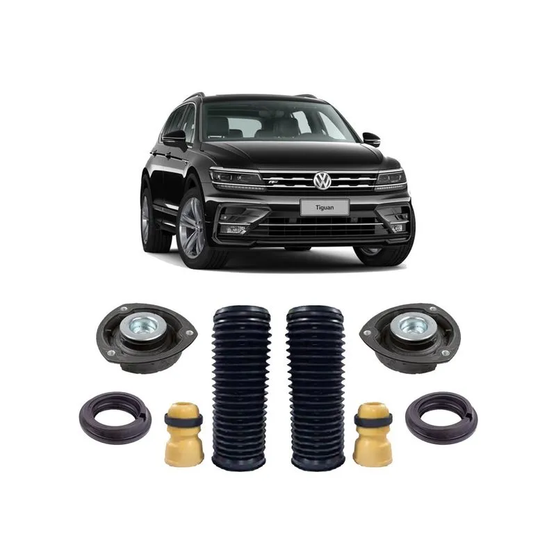 2 Kit Coxim Suspensão Dianteira Tiguan 2018 2019 2020 2021