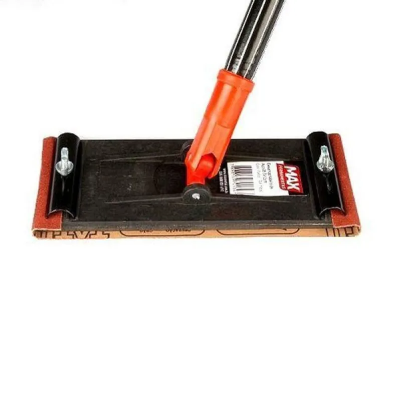 Lixadeira Plástica Manual 9x8cm com Cabo 1,2m - Ideal para Locais de Difícil Alcance