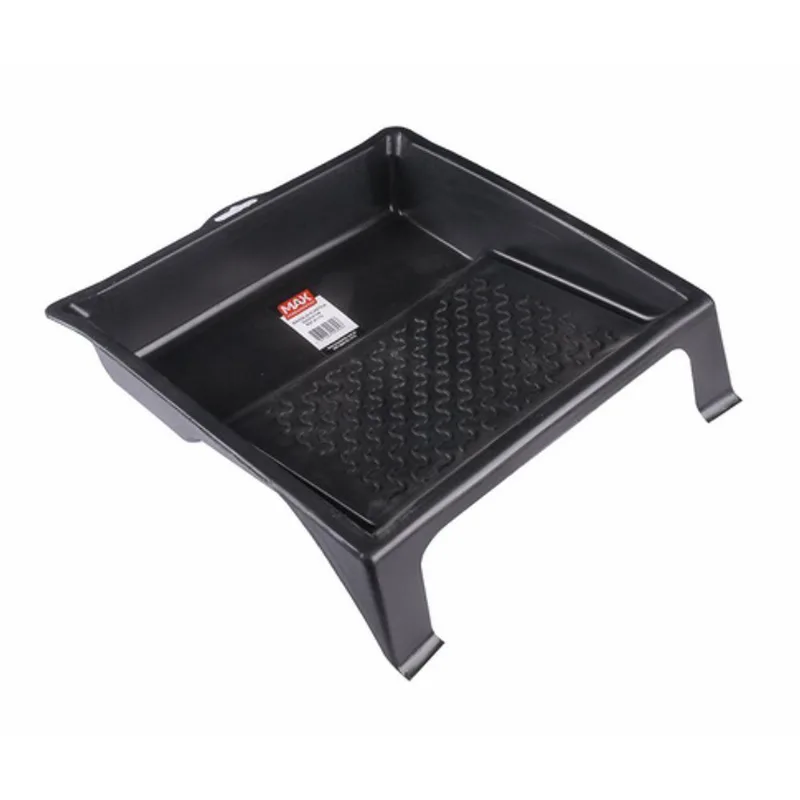 Bandeja para Pintor Grande Econômica 30x30cm Preta Max Ferramentas Plástico