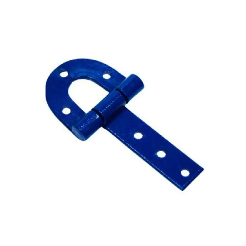 Dobradiça Ferradura 6,5x14cm em Aço Carbono para Portas e Portões