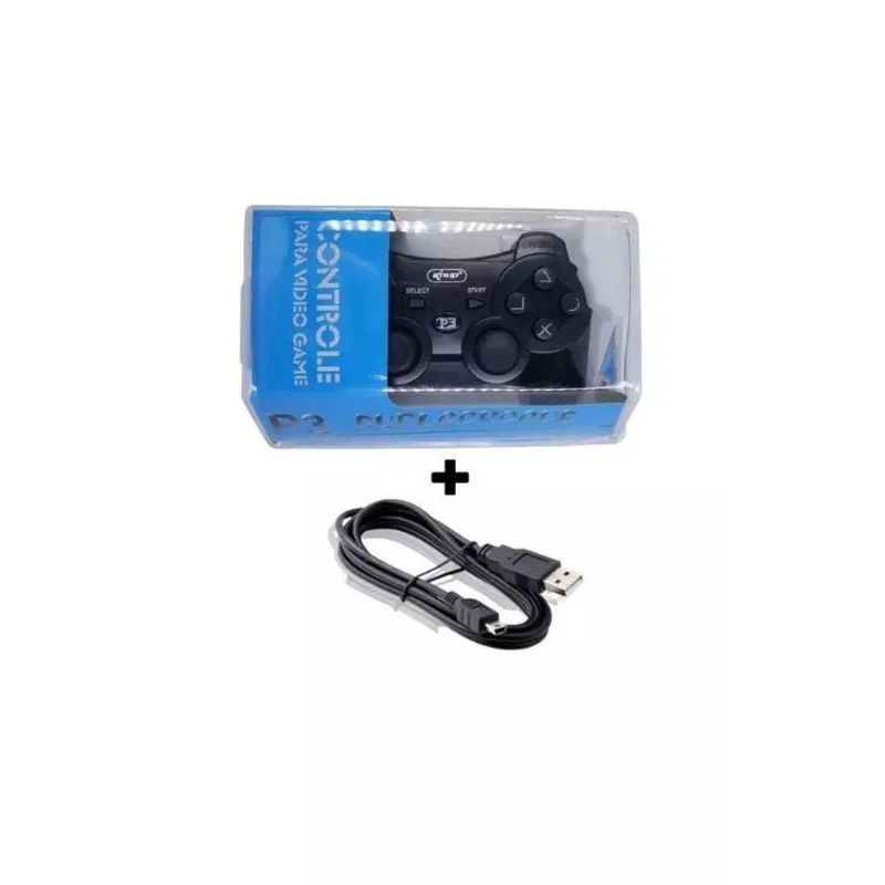 Controle Ps3 Sem Fio Knup Kp-Gm006