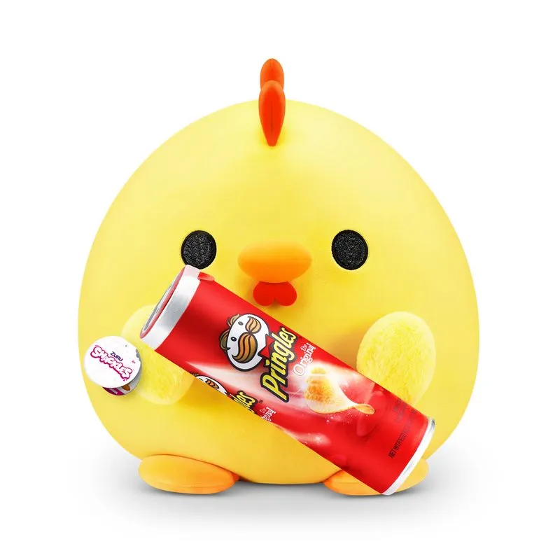Pelúcia Snackles 35cm - Frango Dan com Pringles
