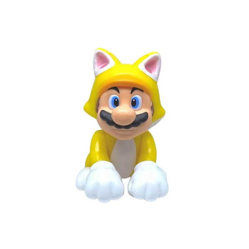 Super Mario - Boneco 2.5 polegadas Colecionável - Mário Felino
