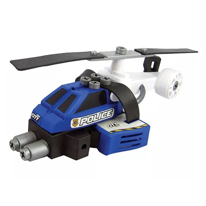 Meu Pequeno Engenheiro Garagem S A Helicoptero De Policia Candide