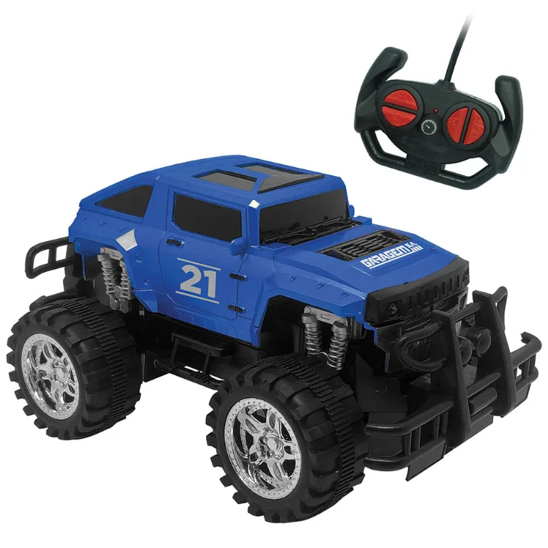 Carrinho de Controle Remoto 7 Funções Garagem S.A. Prime Mission - Azul