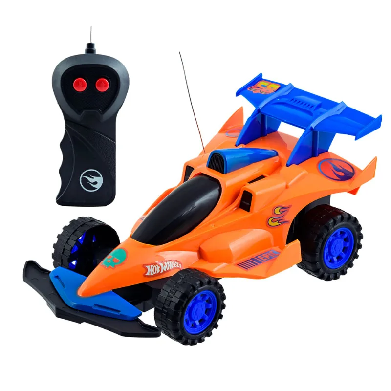 Carrinho de Controle Remoto Hot Wheels Shockwave - Laranja