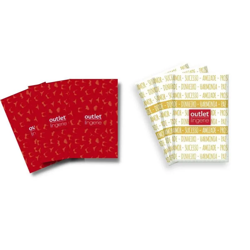 Kit Com 30 Saches Perfumados Para Gavetas (02 Fragrancias)