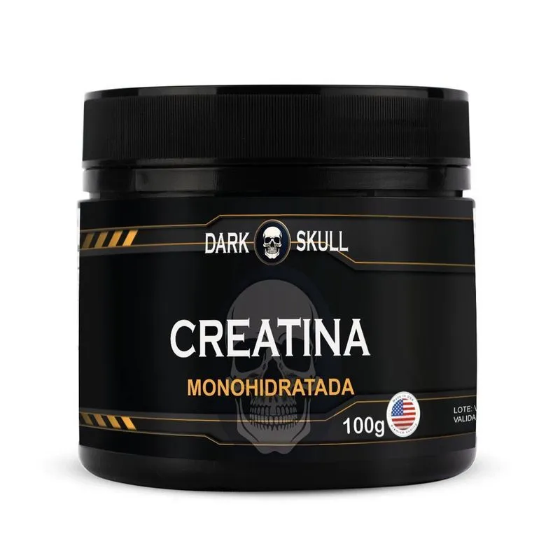 Creatina Dark Skull Monohidratada Aprovada Abe 100G