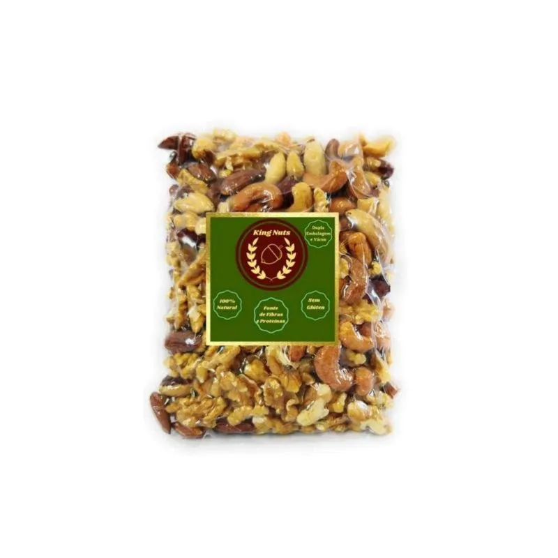 Mix De Castanhas Nobres (caju, Pará, Amêndoa E Nozes) 1kg