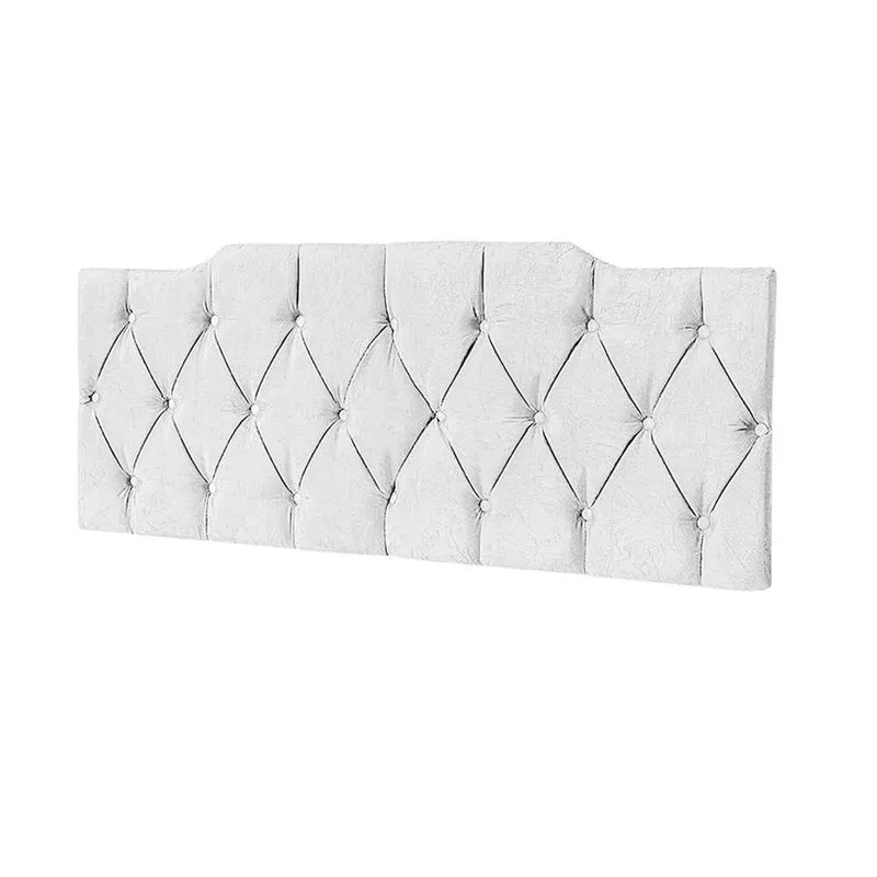 Cabeceira Cama Box Suspensa Casal Barcelona 140x0,55 Branco