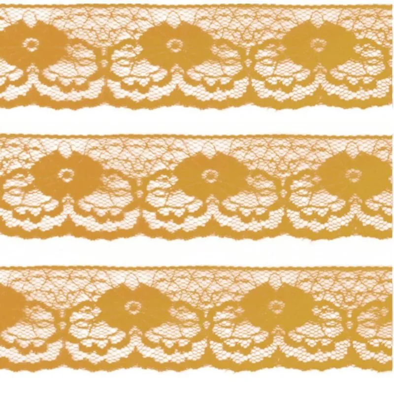Renda Nylon Najar 37 Mm N37 Peça Com 50 Metros