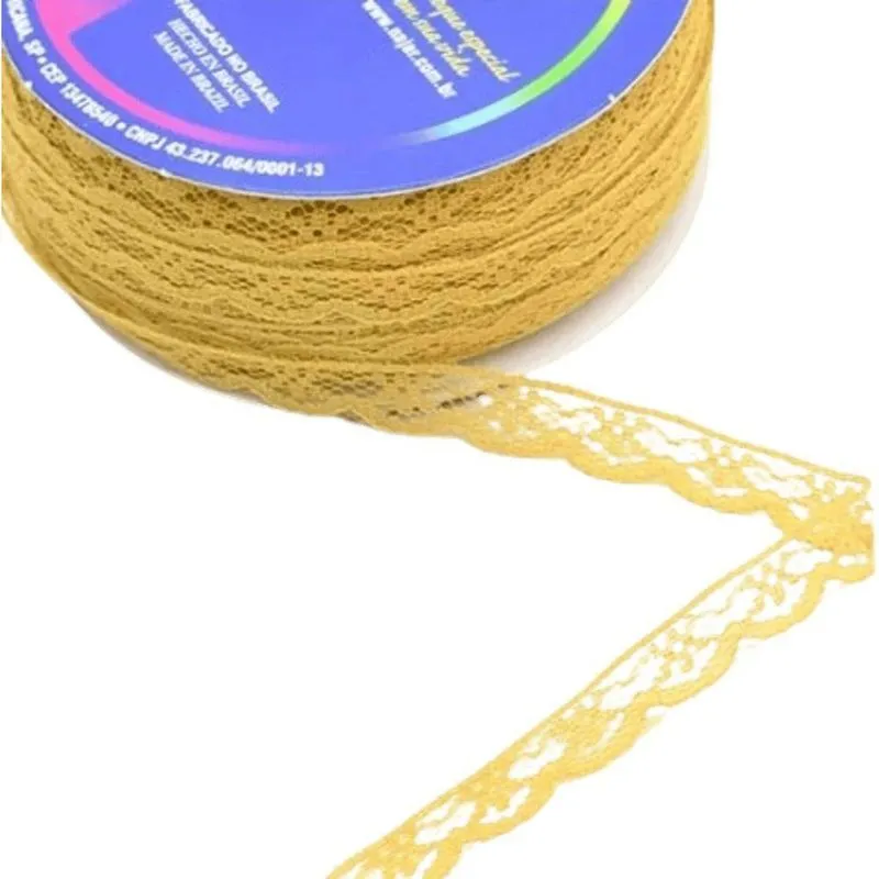 Renda Nylon Najar 10 Mm N2 Peça Com 50 Metros