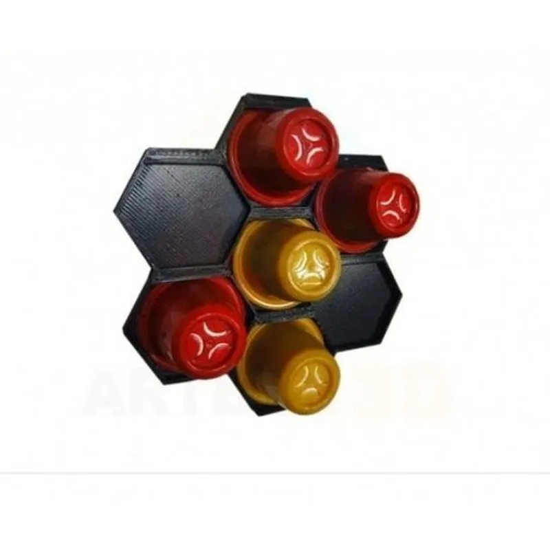 4x Suporte De Parede Capsula Organizador Para Café Nespresso