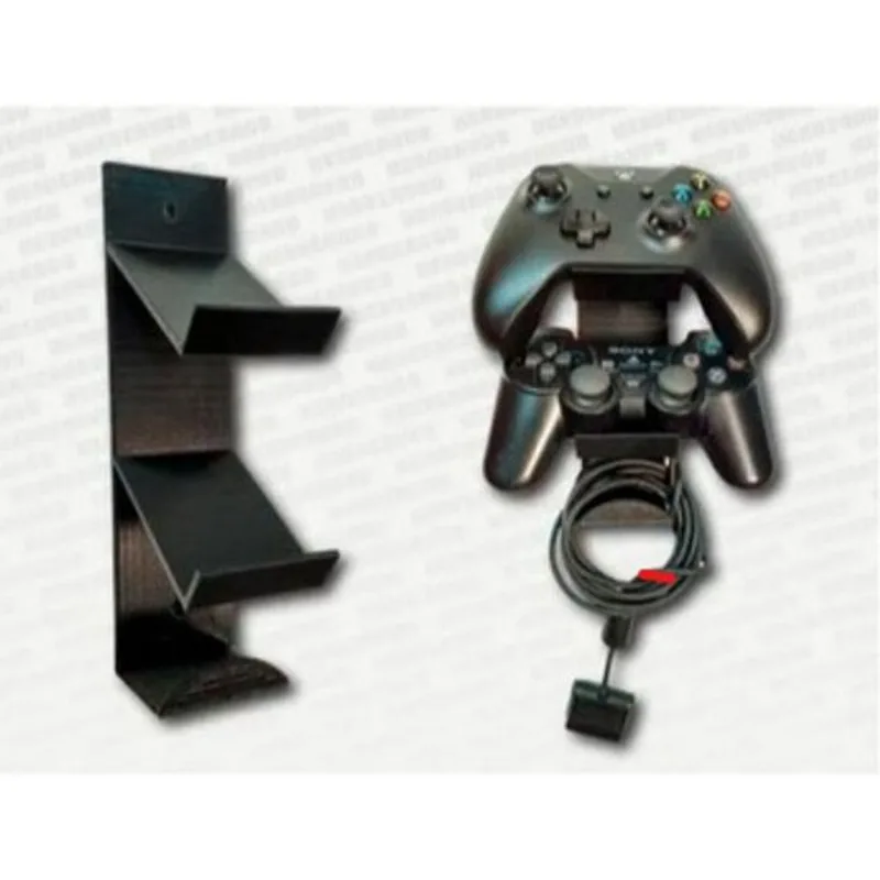 Suporte Parede Controles e Headset Xbox/PS - Preto SNS3D