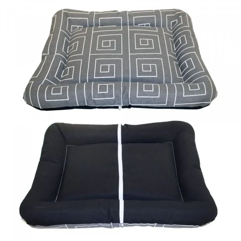 Cama para Cachorro Gato G 56cmx42cm Canvas Pet Soft Tecelagem Damata Tody