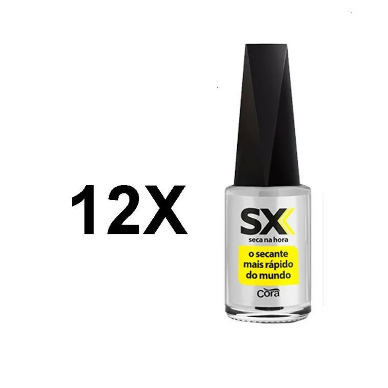 Cora Kit Com 12 Sx Secante Mais Rápido Do Mundo 9ml