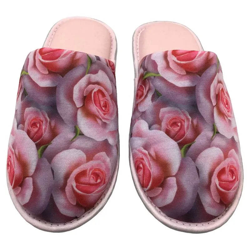 Pantufa Chinelo Floral 2 Europa