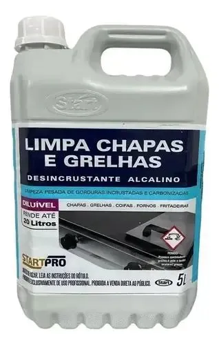 LIMPA CHAPA E GRELHA 5LTS START