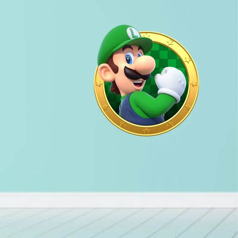 Adesivo de Parede Infantil Luigi
