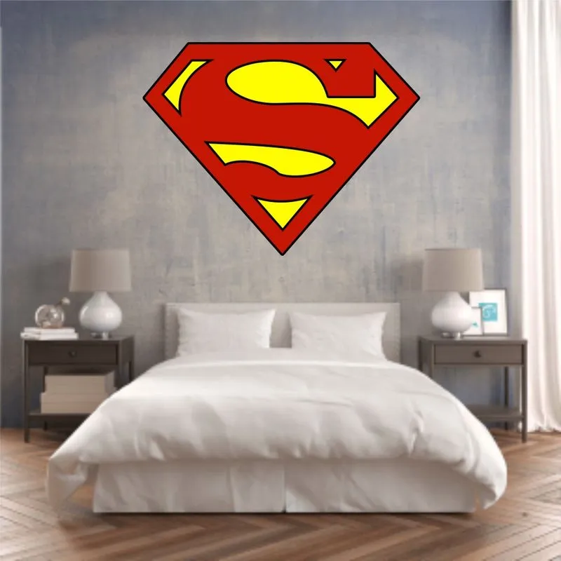 Adesivo de Parede Infantil Superman