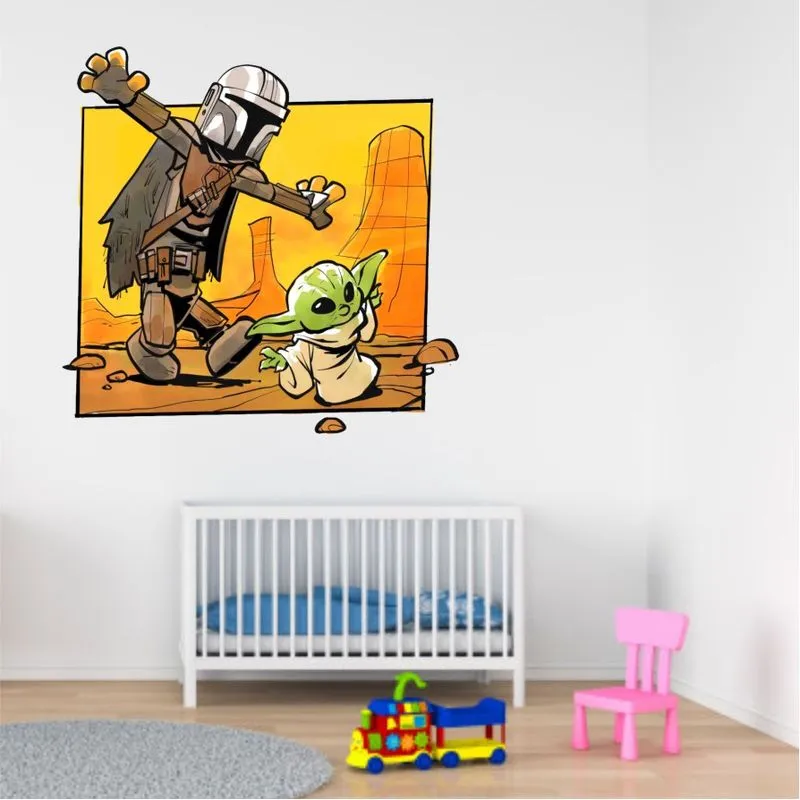 Adesivo de Parede Yoda Star Wars