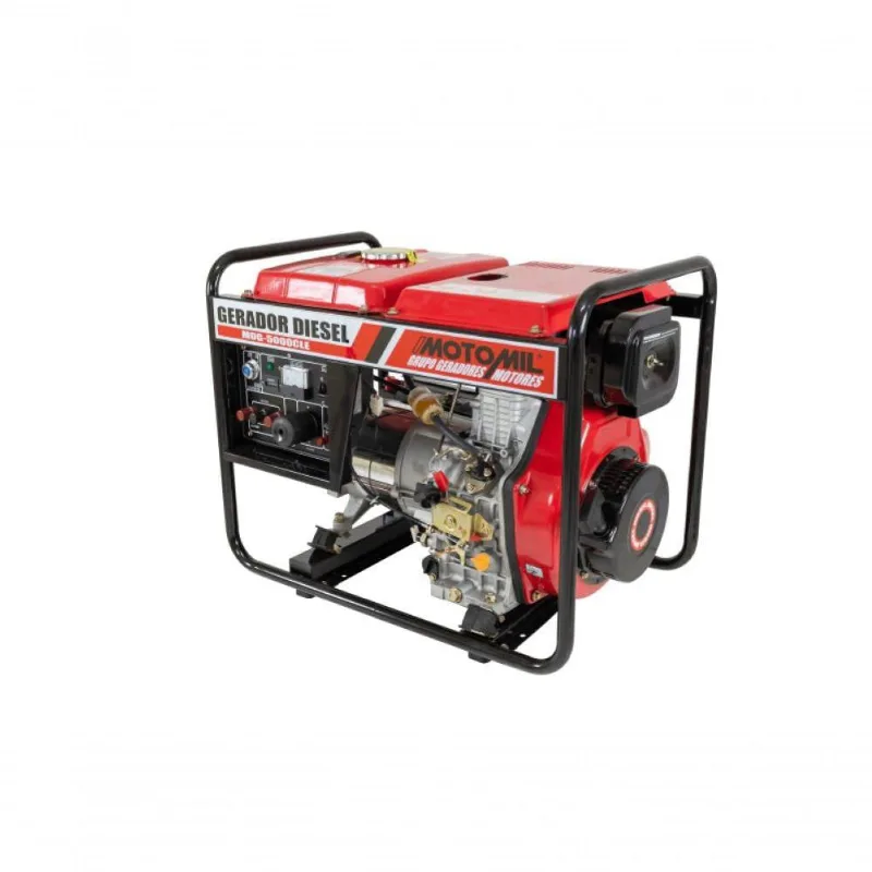 Gerador Diesel 5 Kva Mono 110- 60Hz Mdg-5000cle Motomil 220V