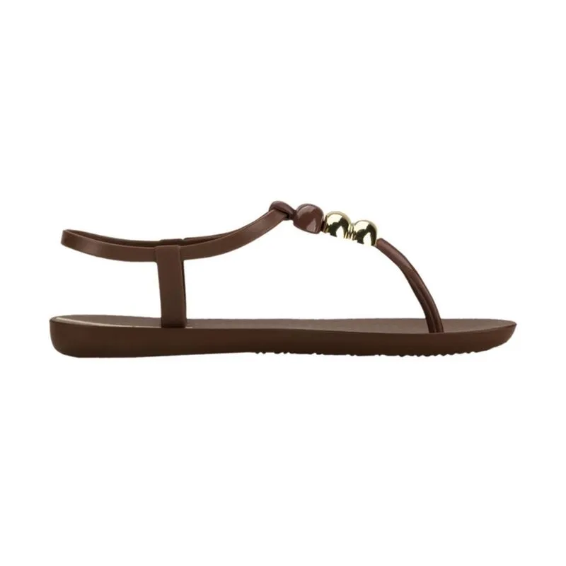 Sandália Rasteira Feminina Ipanema Class Brown up