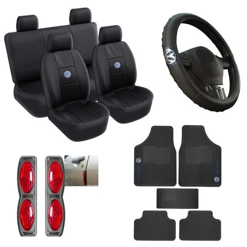 Kit Capa Banco Carro Couro Volkswagen Gol