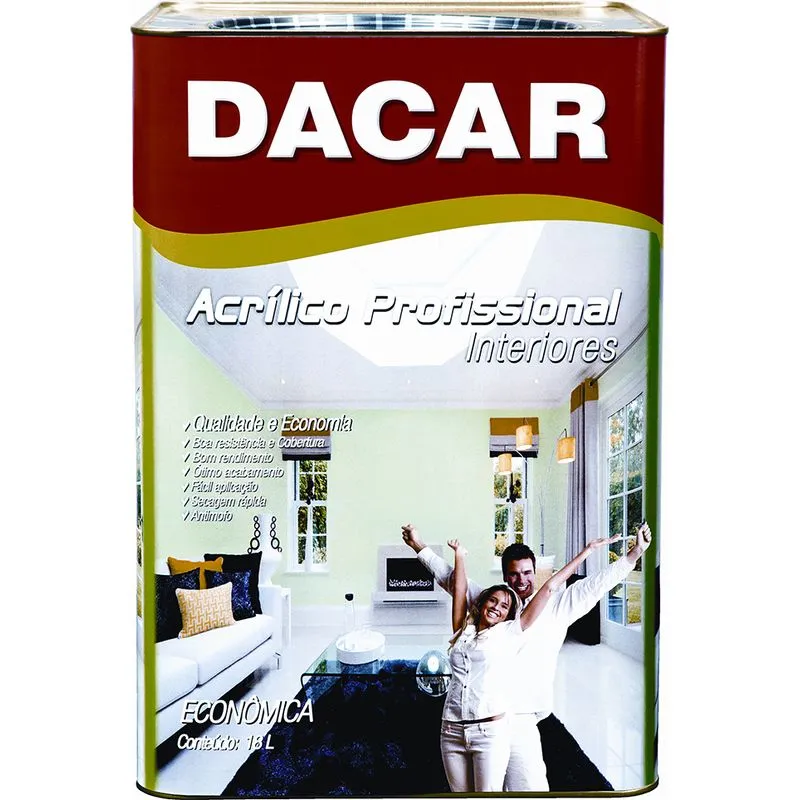 Dacar Profissional Acrilico Fosco Gelo 18l