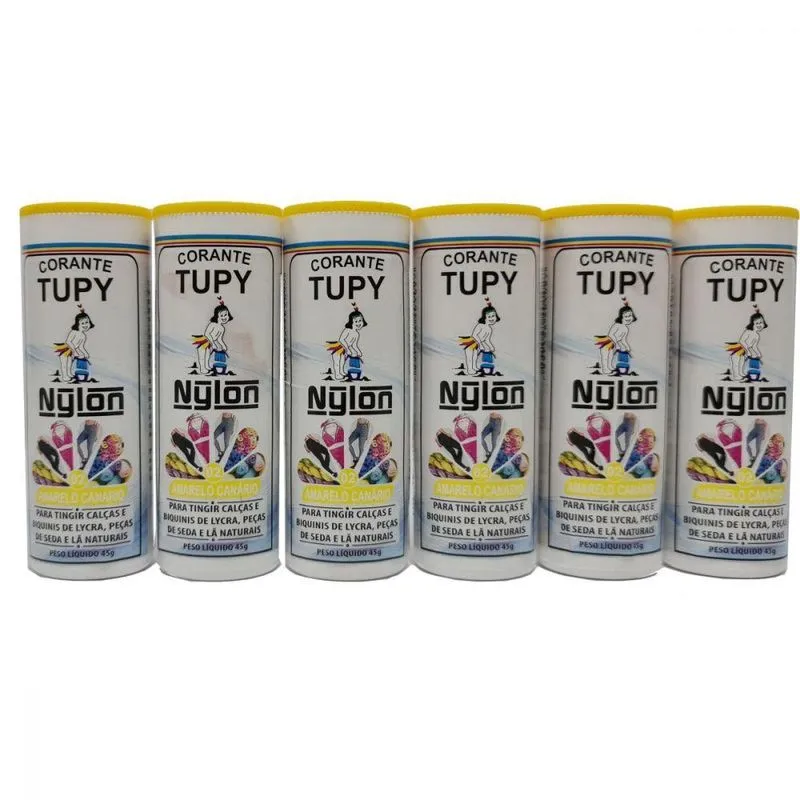 Corante Em Po Amarelo Tupy Nylon