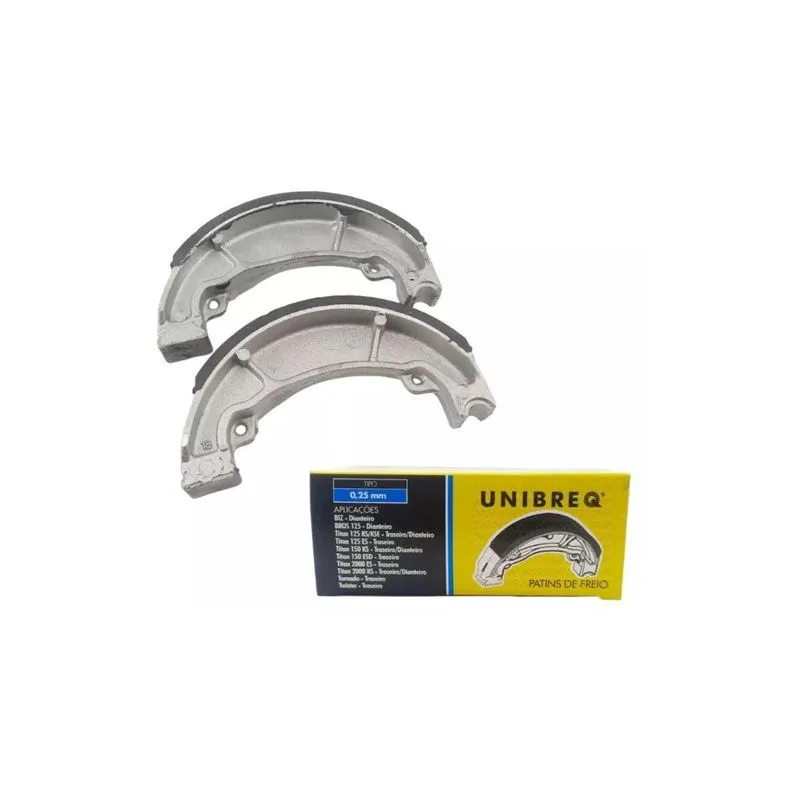 Lona De Freio Patim Ybr 0,25mm Traseiro Dianteiro Unibreq