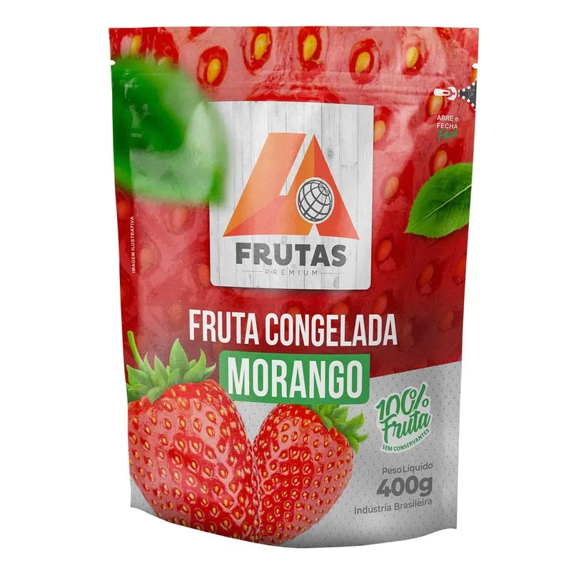 Morango LA FRUTAS Premium Congelado 400g