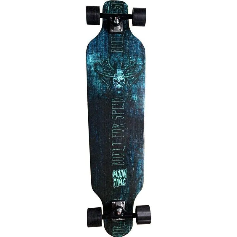 Skate Longboard Completo Owl Sports Moon Time Cortex Speed