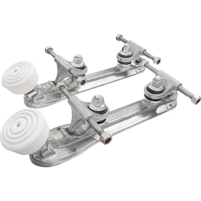 Base Para Patins Com Freio Regulável Branco Tamanho 39